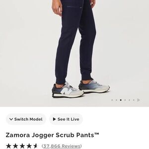 Jogger Scrub Pants - Navy